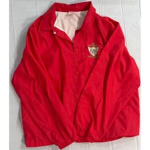 Vintage windbreaker 1992 20th Annual Italian Golf Open New Orelans Size XXL